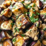 Aubergines rôties méditerranéennes