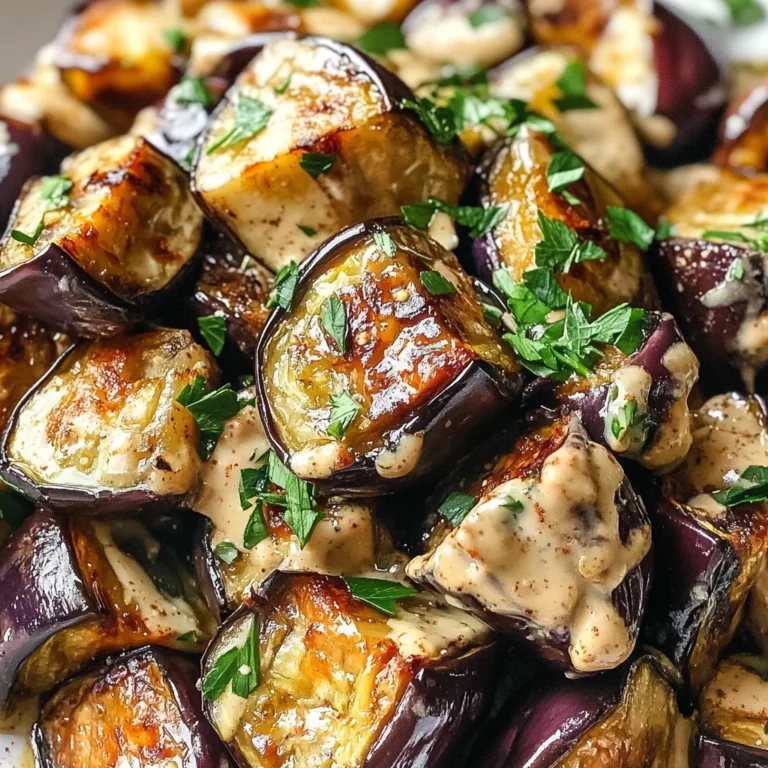 Aubergines rôties méditerranéennes