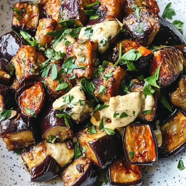 Aubergines rôties méditerranéennes