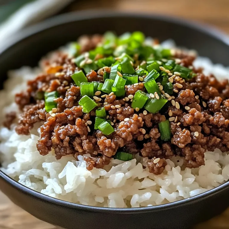 Boeuf Haché Coréen