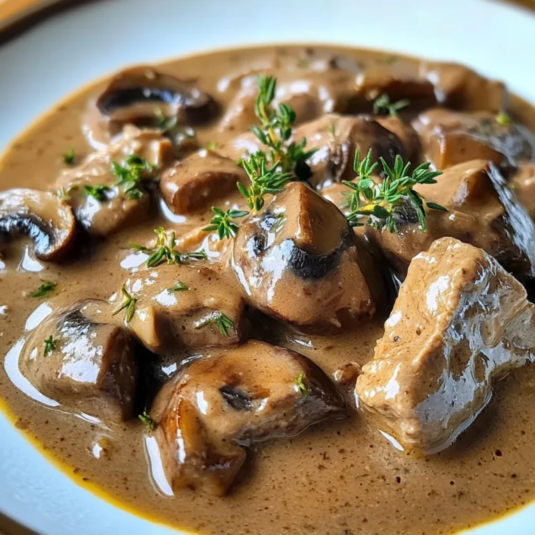 Bœuf Stroganoff au Cookeo