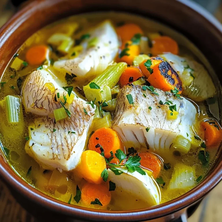 Bourride provençale au poisson