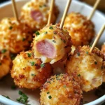 Cake pops salés jambon de poulet fromage