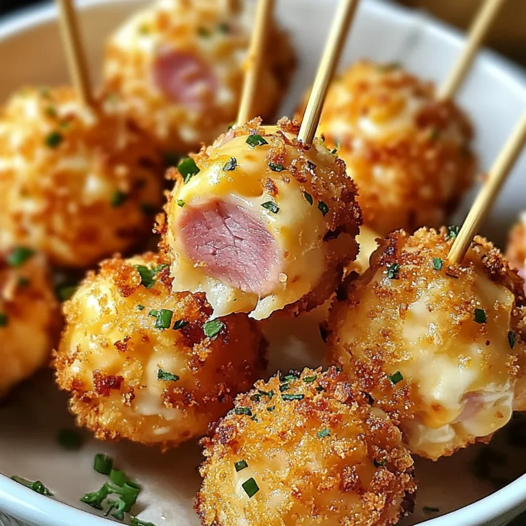 Cake pops salés jambon de poulet fromage