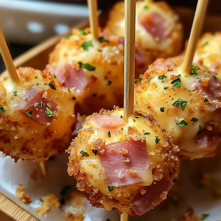 Cake pops salés jambon de poulet fromage