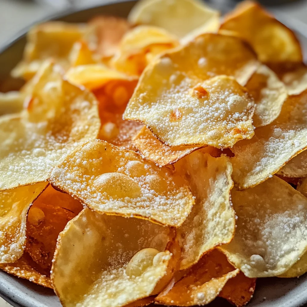 Chips de fromage blanc