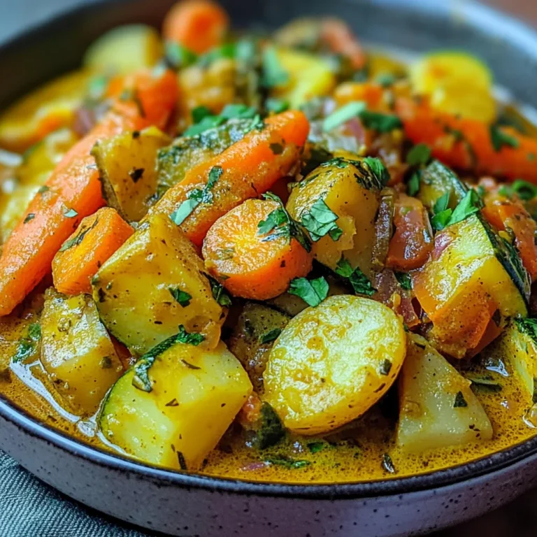 Colombo de Légumes Végétalien