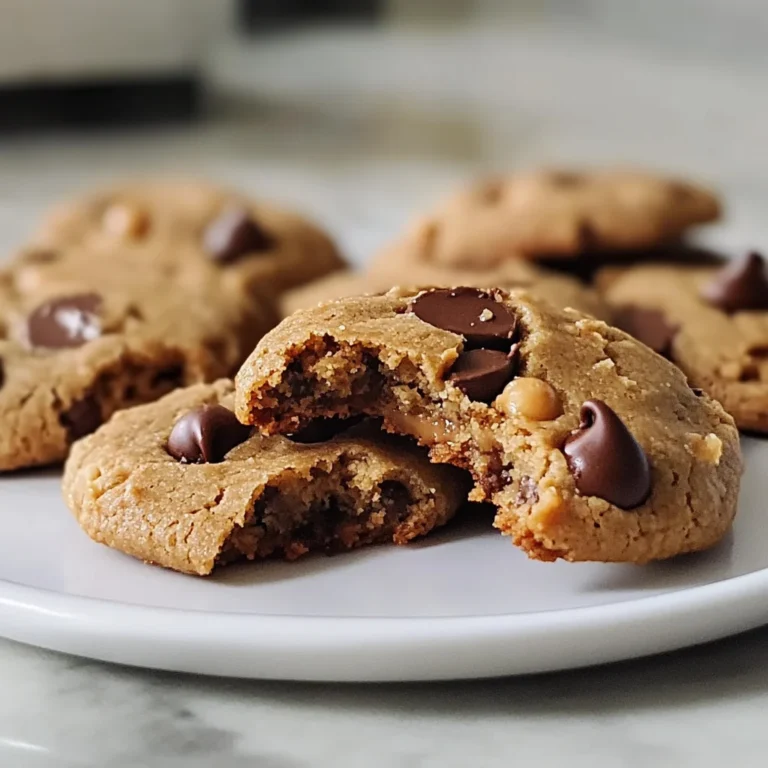 Cookies santé aux pois chiches