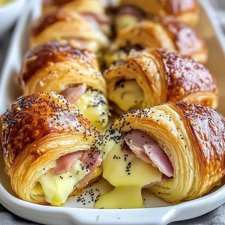 Croissants gourmands faciles