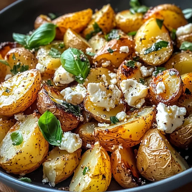 Délicieuses pommes de terre rôties