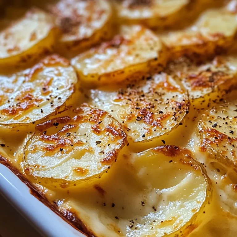 Gratin de pommes de terre crémeux