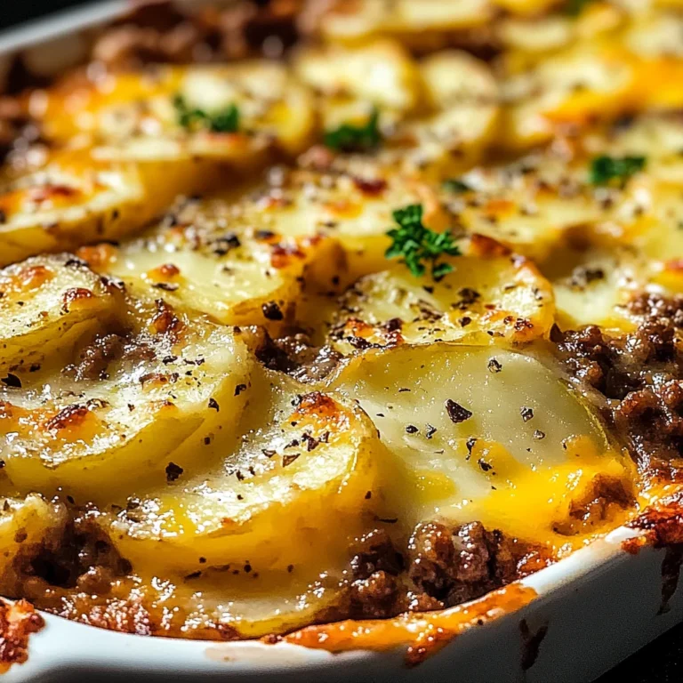 Gratin réconfortant et savoureux