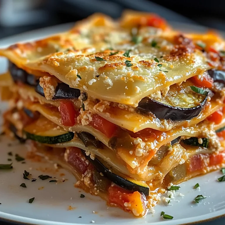 Lasagnes aux légumes d'été