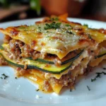 Lasagnes courgettes chair à saucisse
