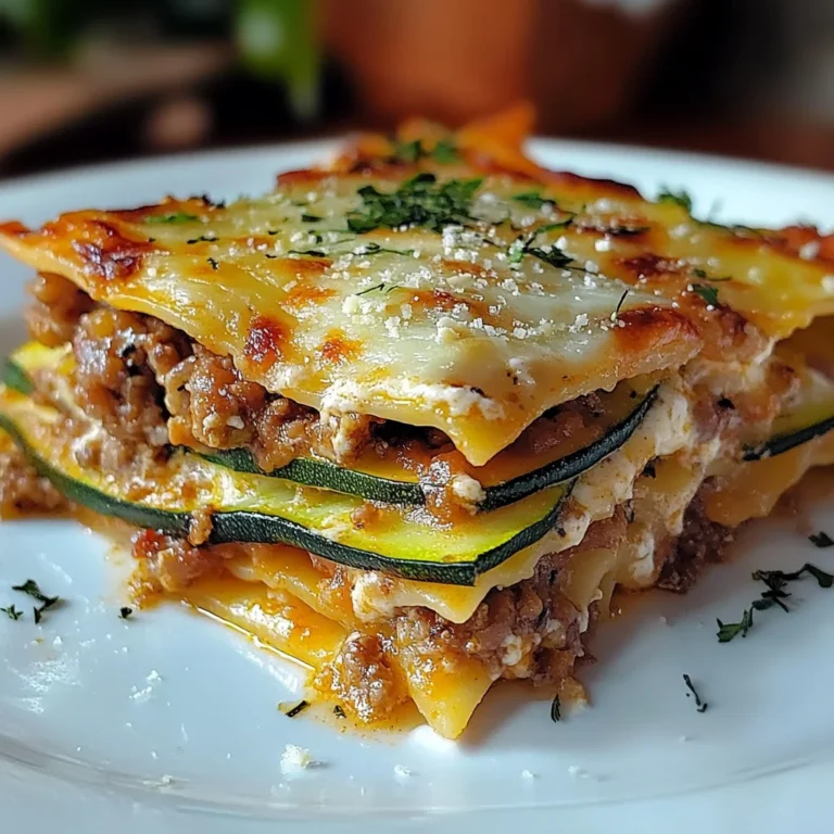Lasagnes courgettes chair à saucisse