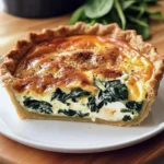 Quiche Boursin épinards maison