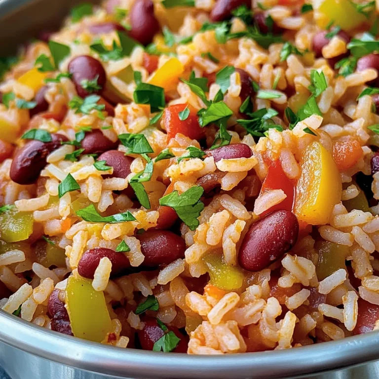 Riz Cajun aux Haricots Rouges