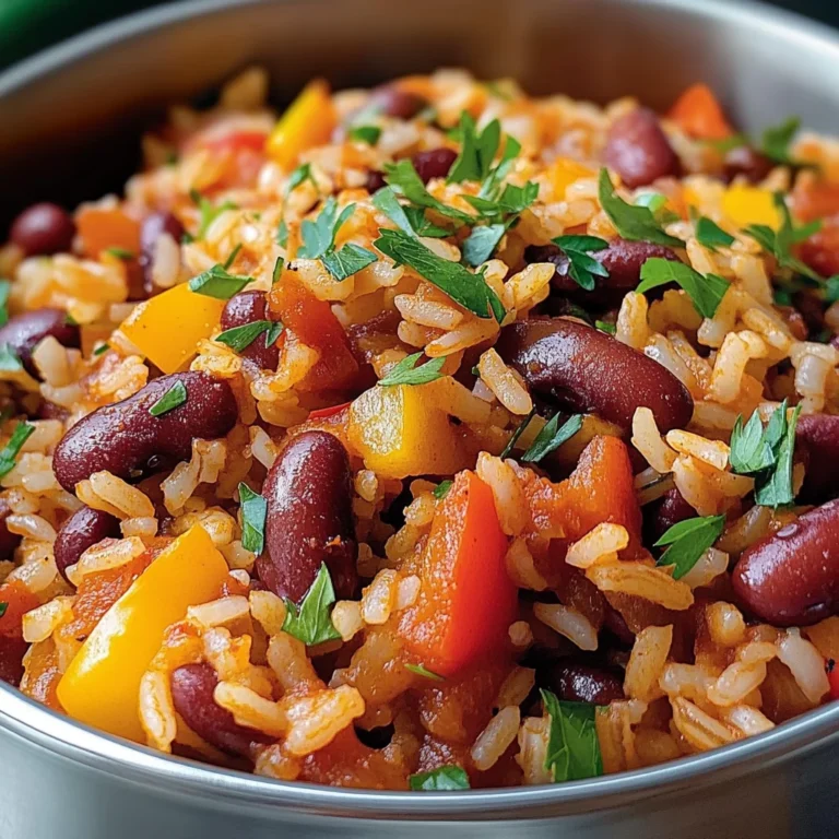 Riz Cajun aux Haricots Rouges