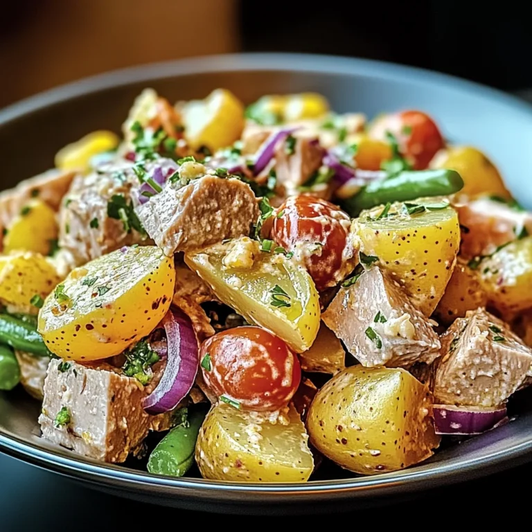 Salade de Pommes de Terre au Thon