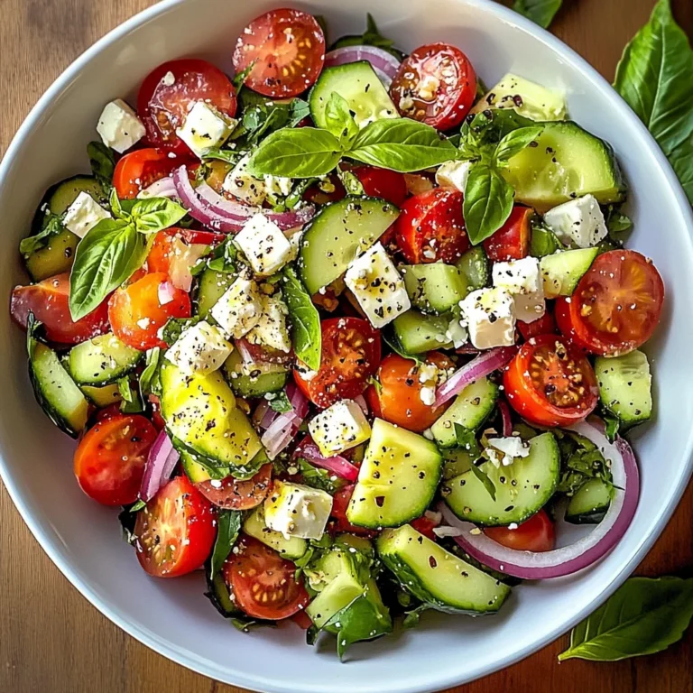 Salade d'été légère et fraîche