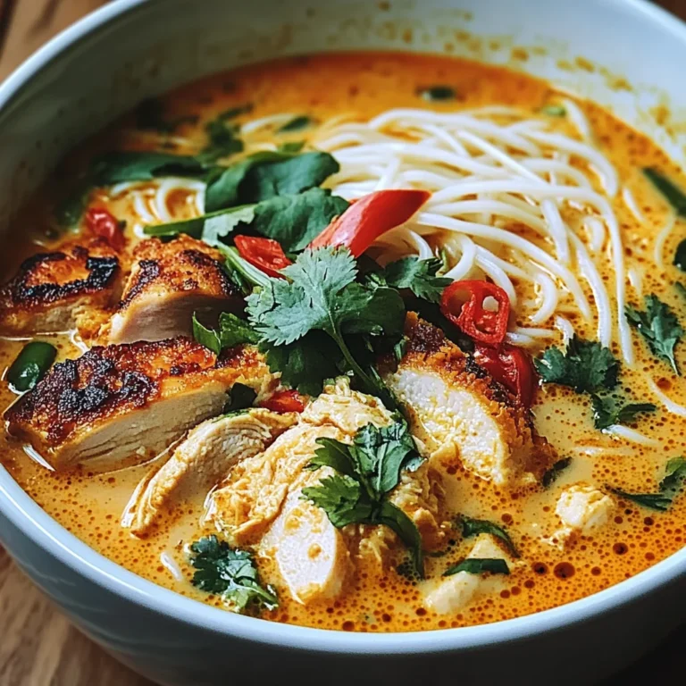 Soupe Thaï Délicieuse et Épicée