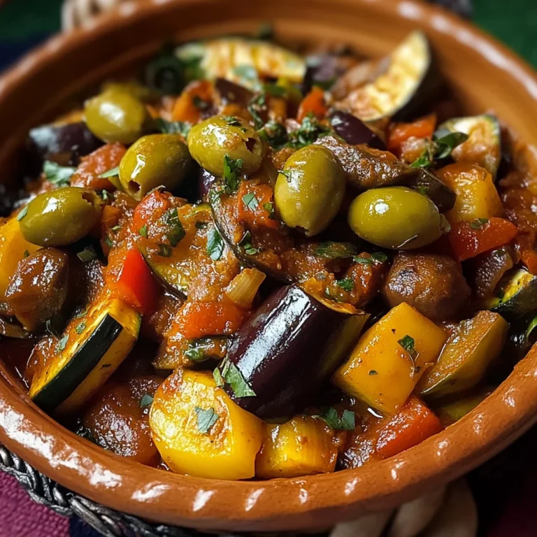 Tajine Végétarien Coloré