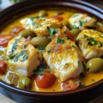 Tajine de lotte au safran