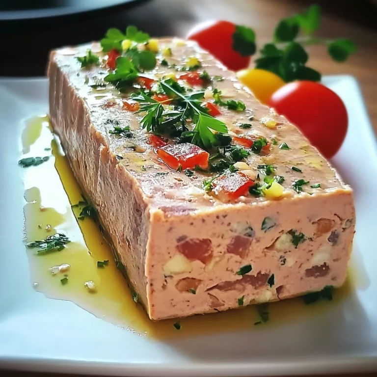 Terrine de thon simple et savoureuse