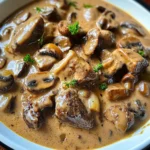 Bœuf Stroganoff au Cookeo