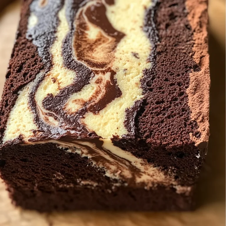 Cake Marbré Ultra Moelleux au Chocolat