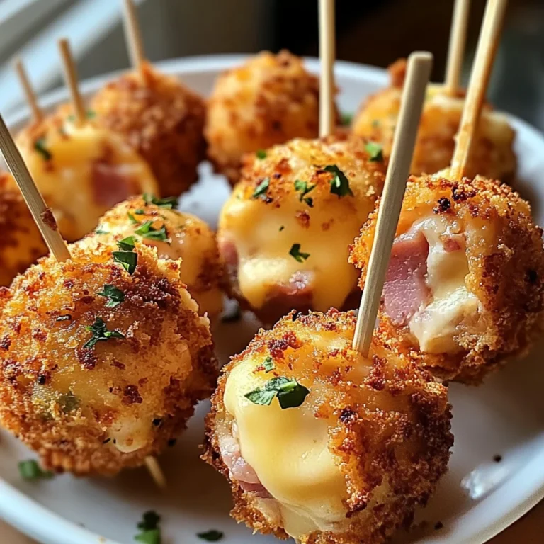 Cake pops salés jambon de poulet fromage