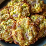 Cookies Salés Courgette, Parmesan & Oignon Rouge
