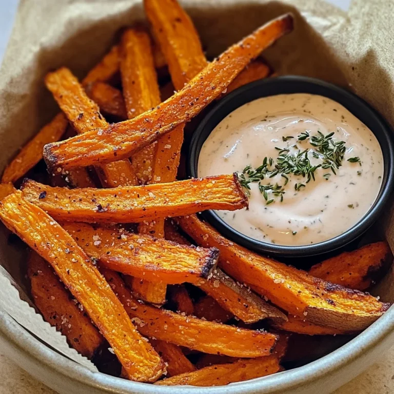 Frites légères et croustillantes