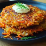 Galettes aux Carottes et Flocons d'Avoine