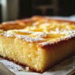 Gâteau 12 Cuillères à Soupe au Citron