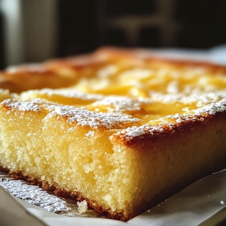 Gâteau 12 Cuillères à Soupe au Citron