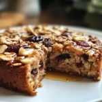 Gâteau Diététique Coupe-Faim aux Flocons d'Avoine