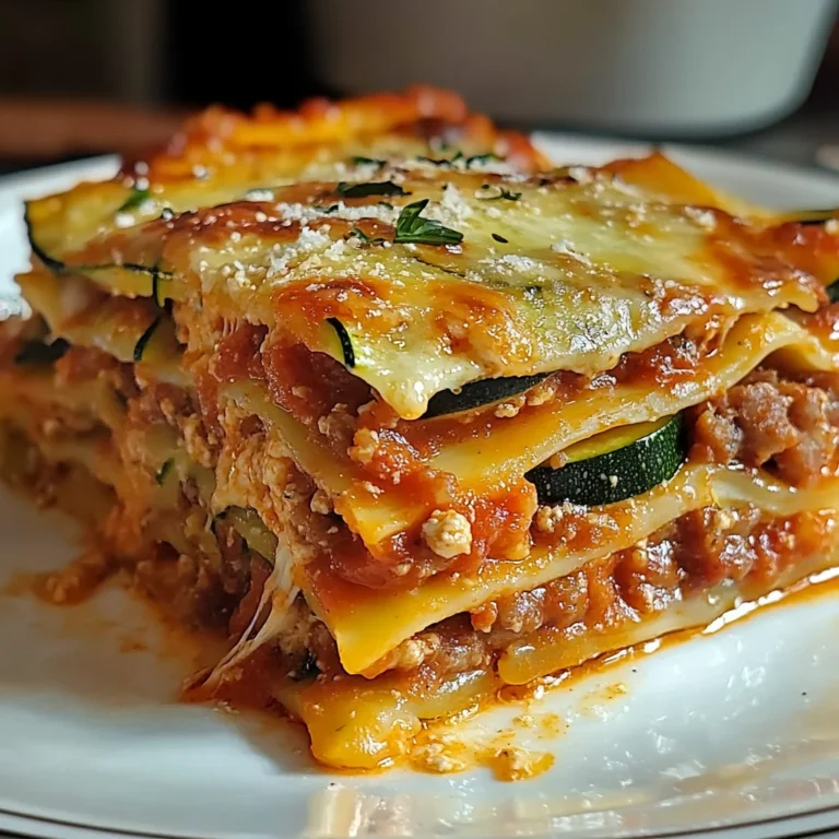 Lasagnes courgettes chair à saucisse