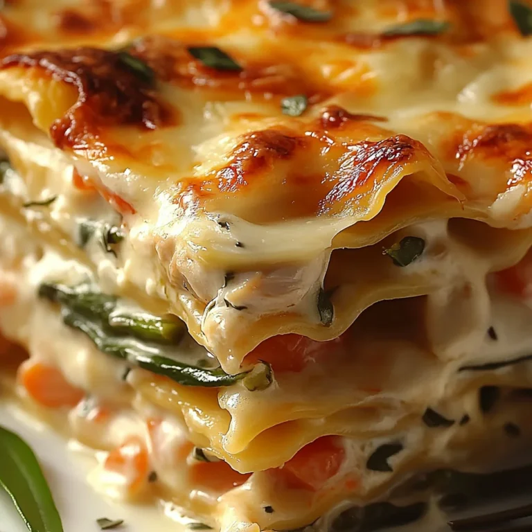 Lasagnes familiales aux légumes et poulet