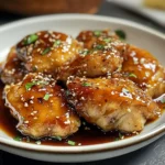 Poulet caramélisé savoureux