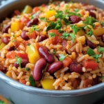 Riz Cajun aux Haricots Rouges