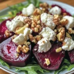 Salade de Betterave, Chèvre & Noix