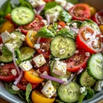Salade d'été légère et fraîche
