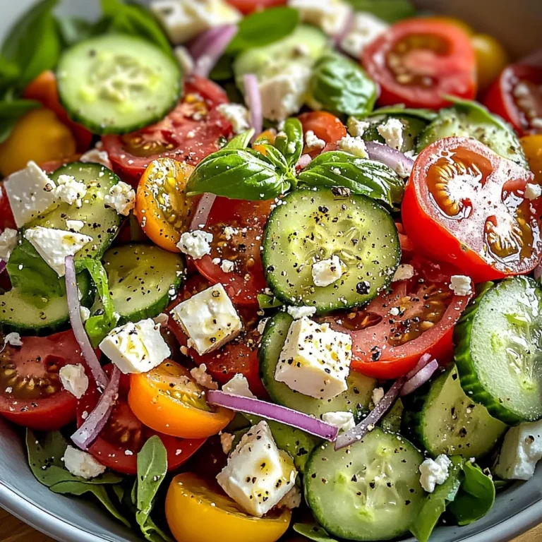 Salade d'été légère et fraîche