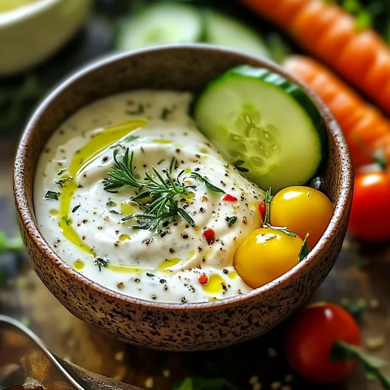 Sauce Légère pour Salades et Crudités