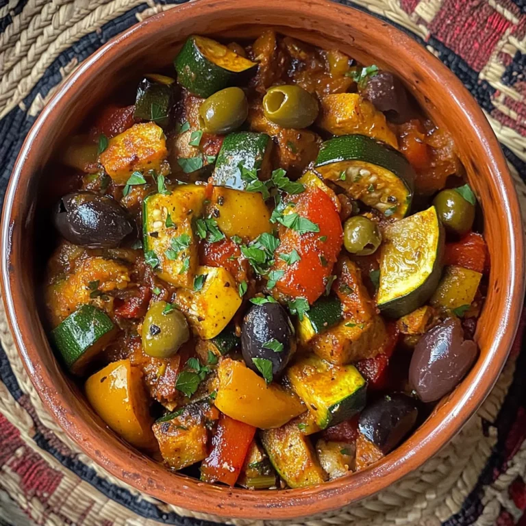 Tajine Végétarien Coloré