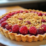 Tarte Crumble aux Framboises