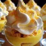 Verrines Citron & Meringue Croquante